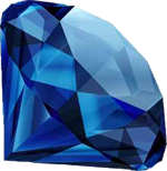 Kryształ Swarovskiego Sapphire 12